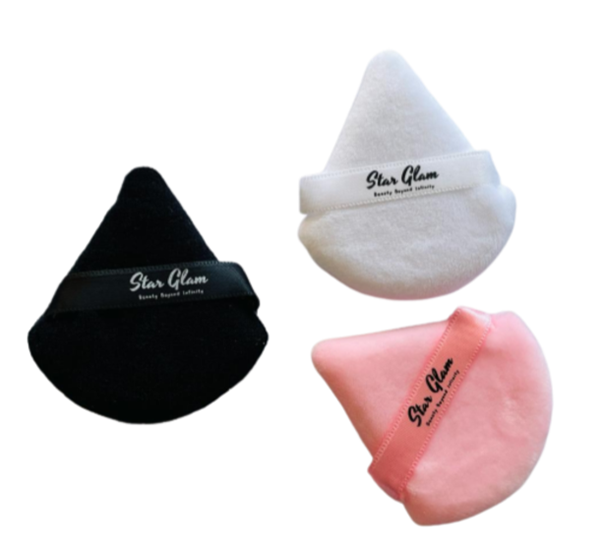 Portable Wet Dry Cosmetic Foundation Makeup Soft Triangle Powder Puffs