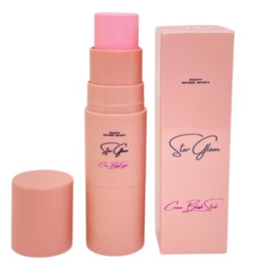 Star Glam Waterproof Cream Blush Stick with Brush